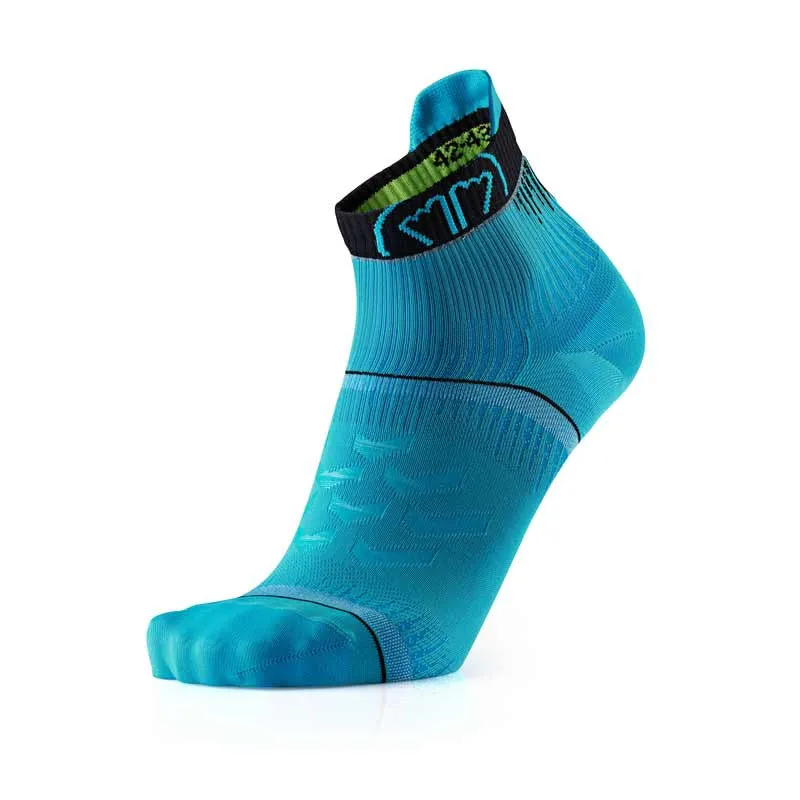 My FIT Run Ultra chaussettes running noir turquoise x2
